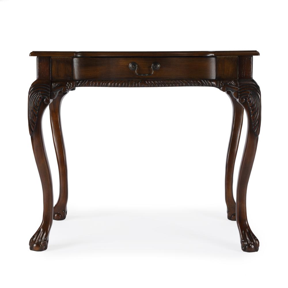 Dupree Writing Desk, Dark Brown. Picture 3