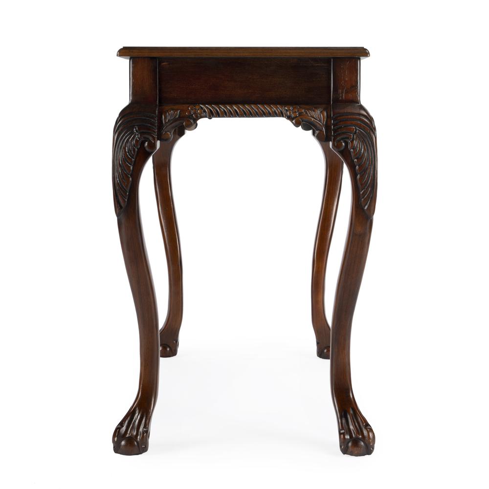 Dupree Writing Desk, Dark Brown. Picture 4