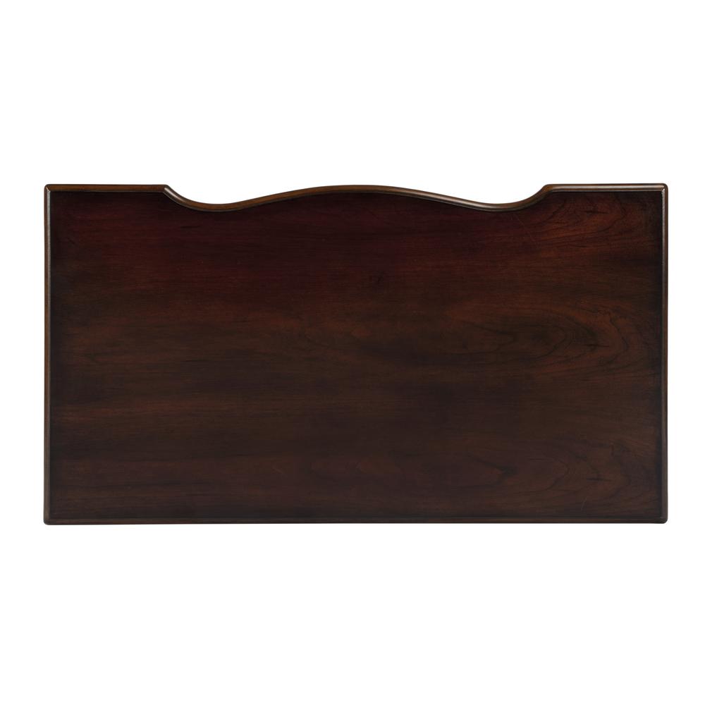 Dupree Writing Desk, Dark Brown. Picture 6