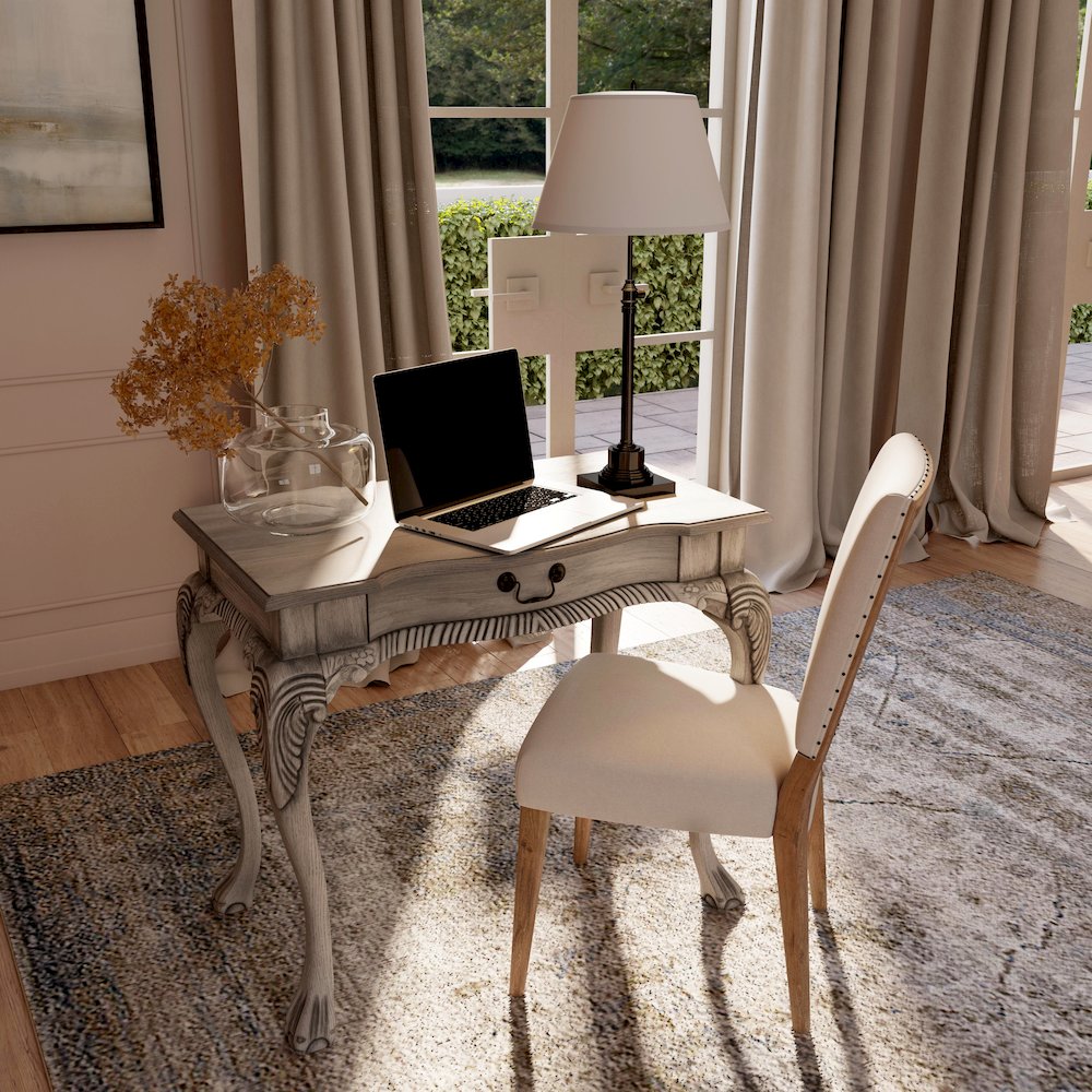 Dupree Writing Desk, Gray. Picture 11