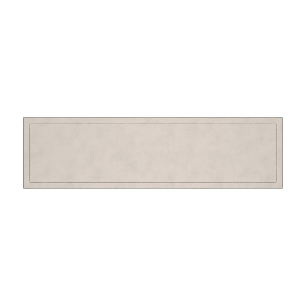 Tribeca Iron 43.5"W Bench, Silver. Picture 5
