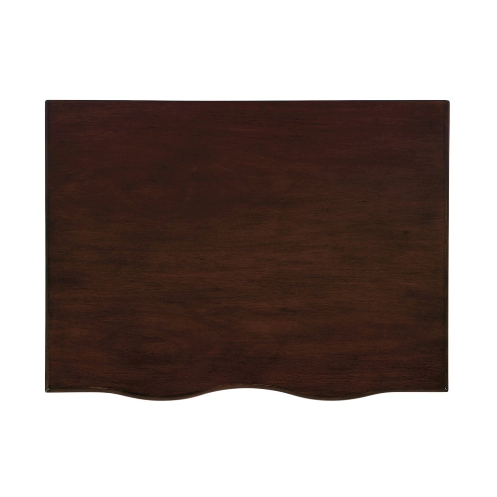 Nigel 21.5 in. W Rectangular Wood 3 Drawer Accent Chest, Brown. Picture 8