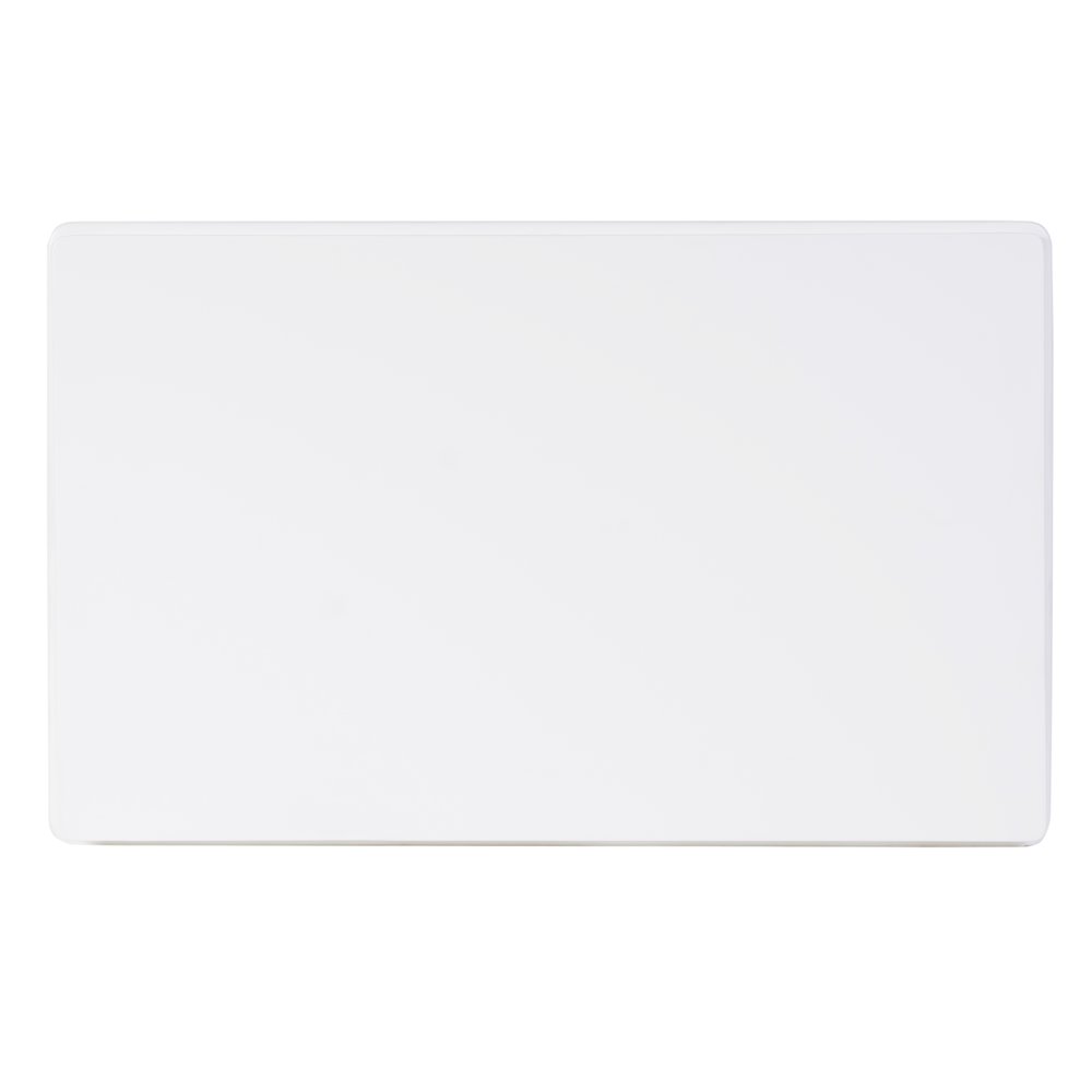 Highbury 28 in. W Rectangular Wood 2 Drawer Nightstand, Smooth White. Picture 7