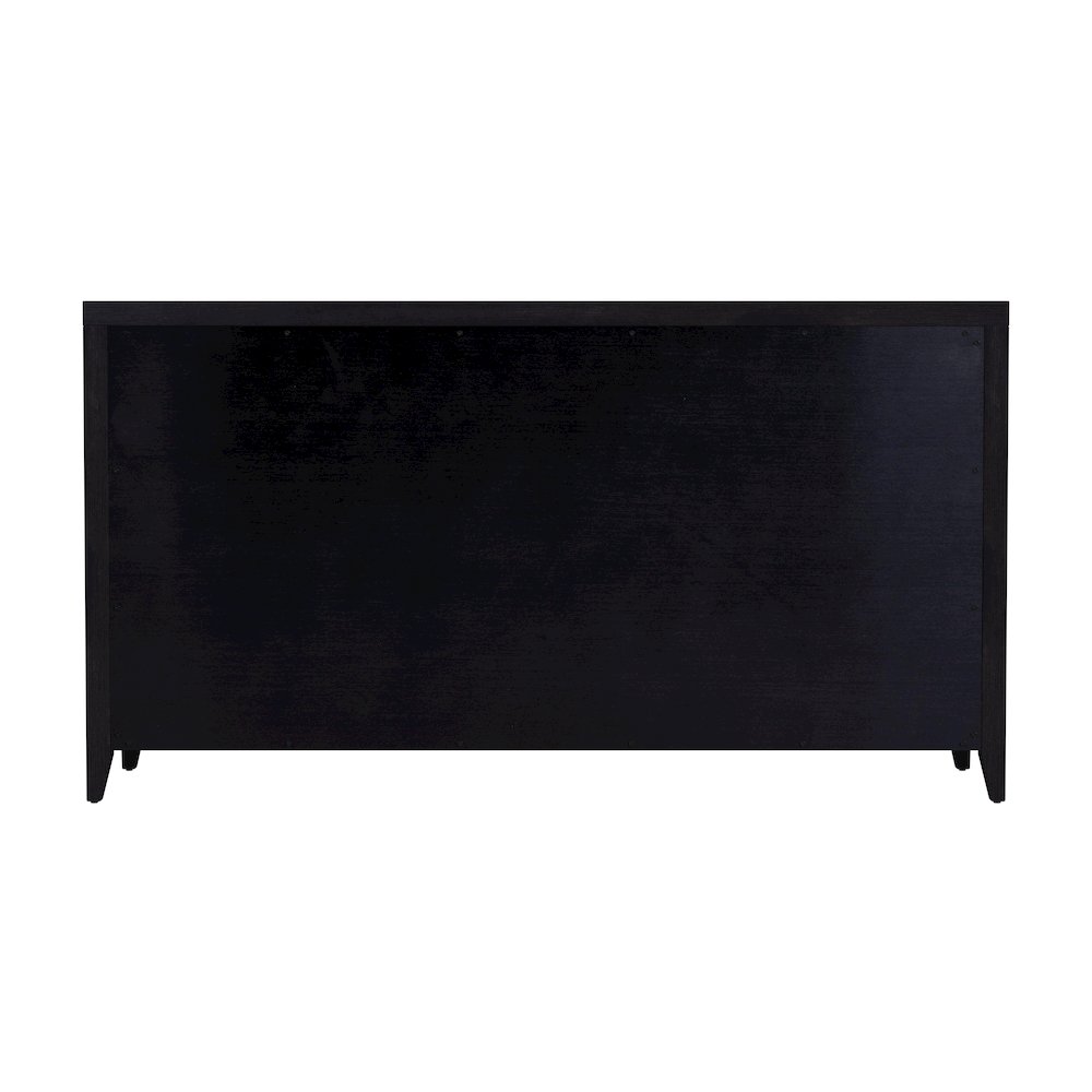 Dana 60 in. W Rectangular Wood 6 Drawer Dresser, Coffee. Picture 6