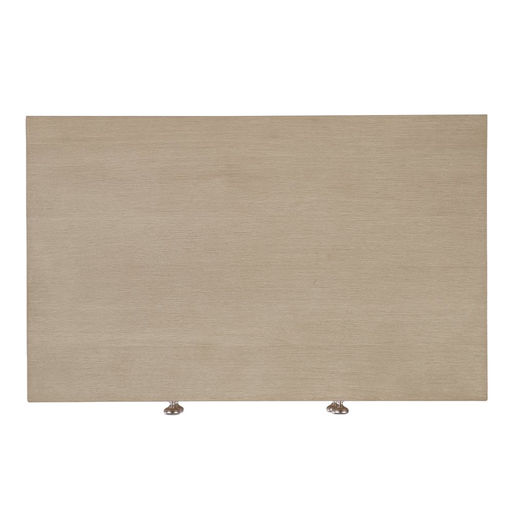 Dana 28 in. W Rectangular Wood 2 Drawer Nightstand, Taupe. Picture 7