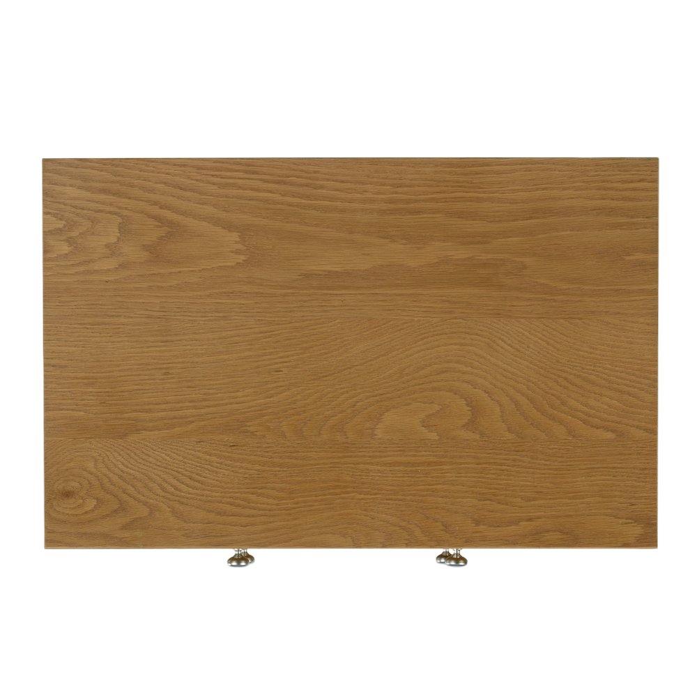Dana 28 in. W Rectangular Wood 2 Drawer Nightstand, Natural. Picture 8
