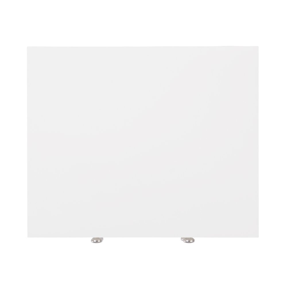 Dana 21 in. W Rectangular Wood 2 Drawer Nightstand, White. Picture 9