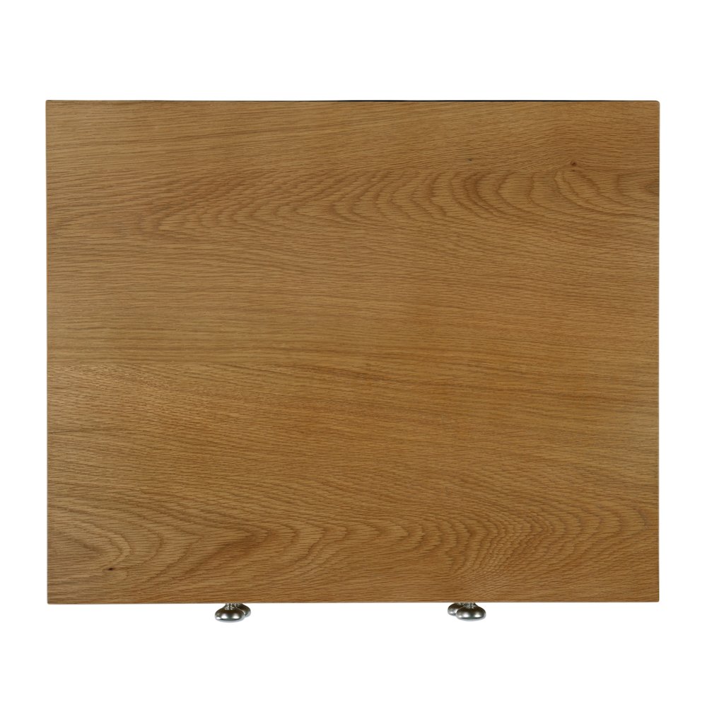 Dana 21 in. W Rectangular Wood 2 Drawer Nightstand, Natural. Picture 9