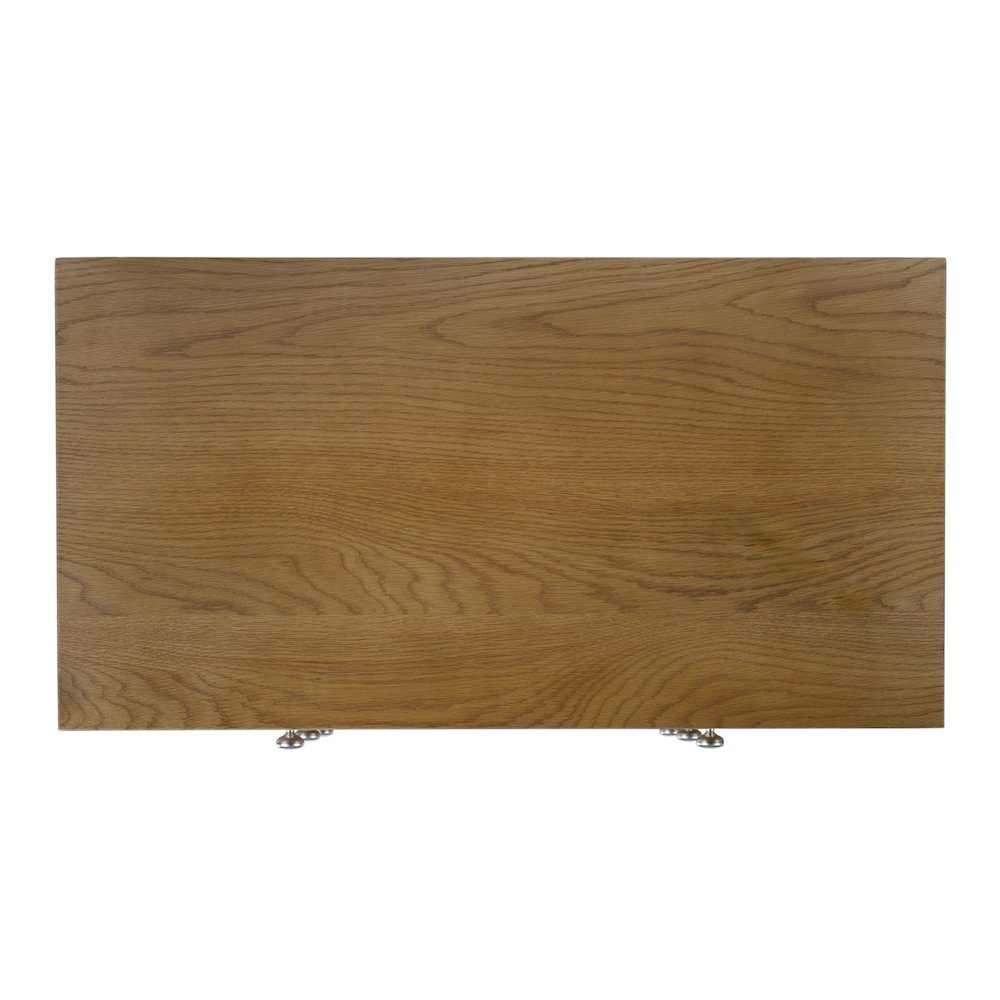 Dana 34 in. W Rectangular Wood 3 Drawer Chest, Natural. Picture 8