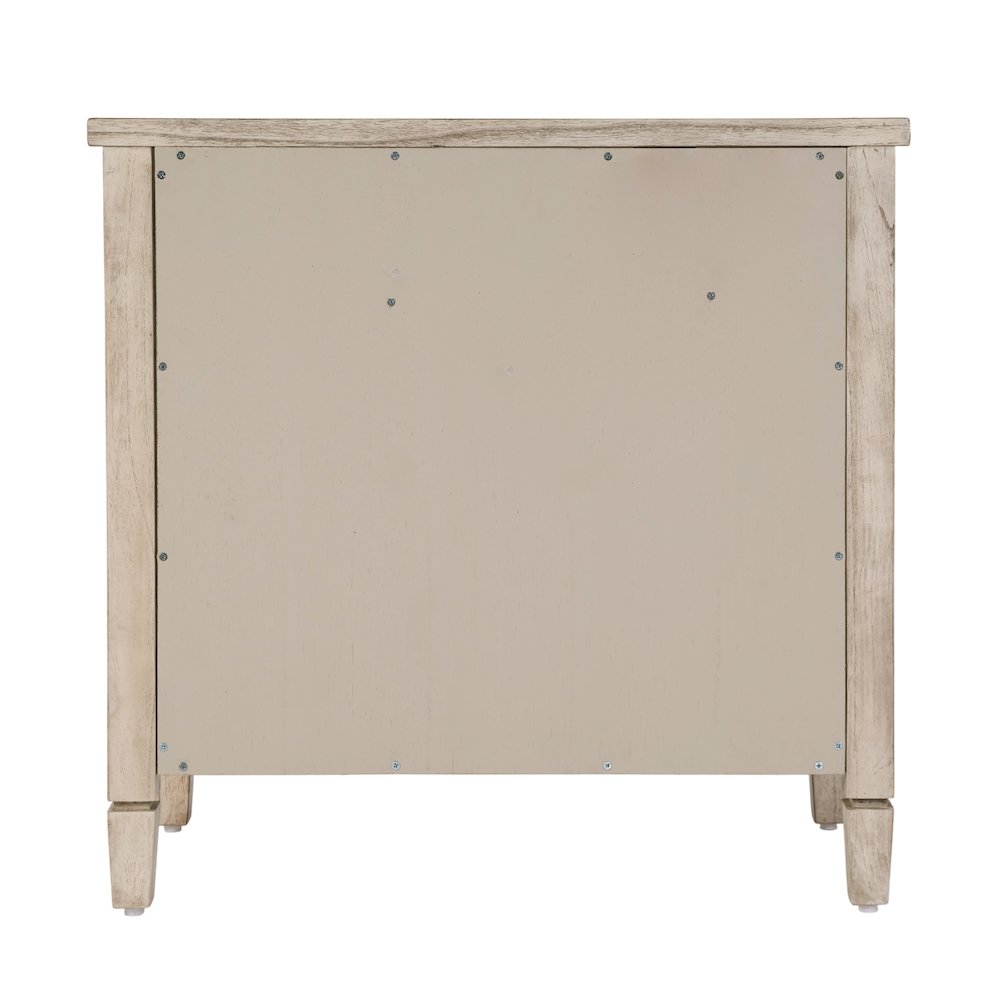 Flagstaff 30 in. W Rectangular Cane Accent Chest, Gray. Picture 9