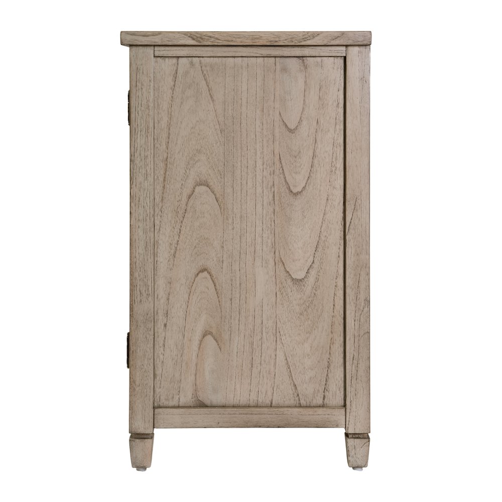 Flagstaff 70 in. W Rectangular Cane 4 Door Sideboard, Gray. Picture 7