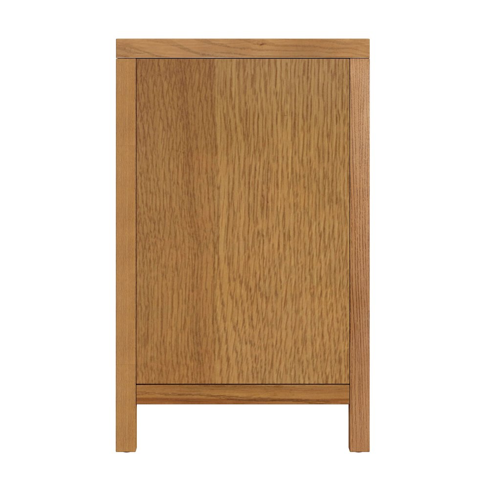 Nora 84 in. W Rectangular Wood 9 Drawer Dresser, Natural. Picture 5