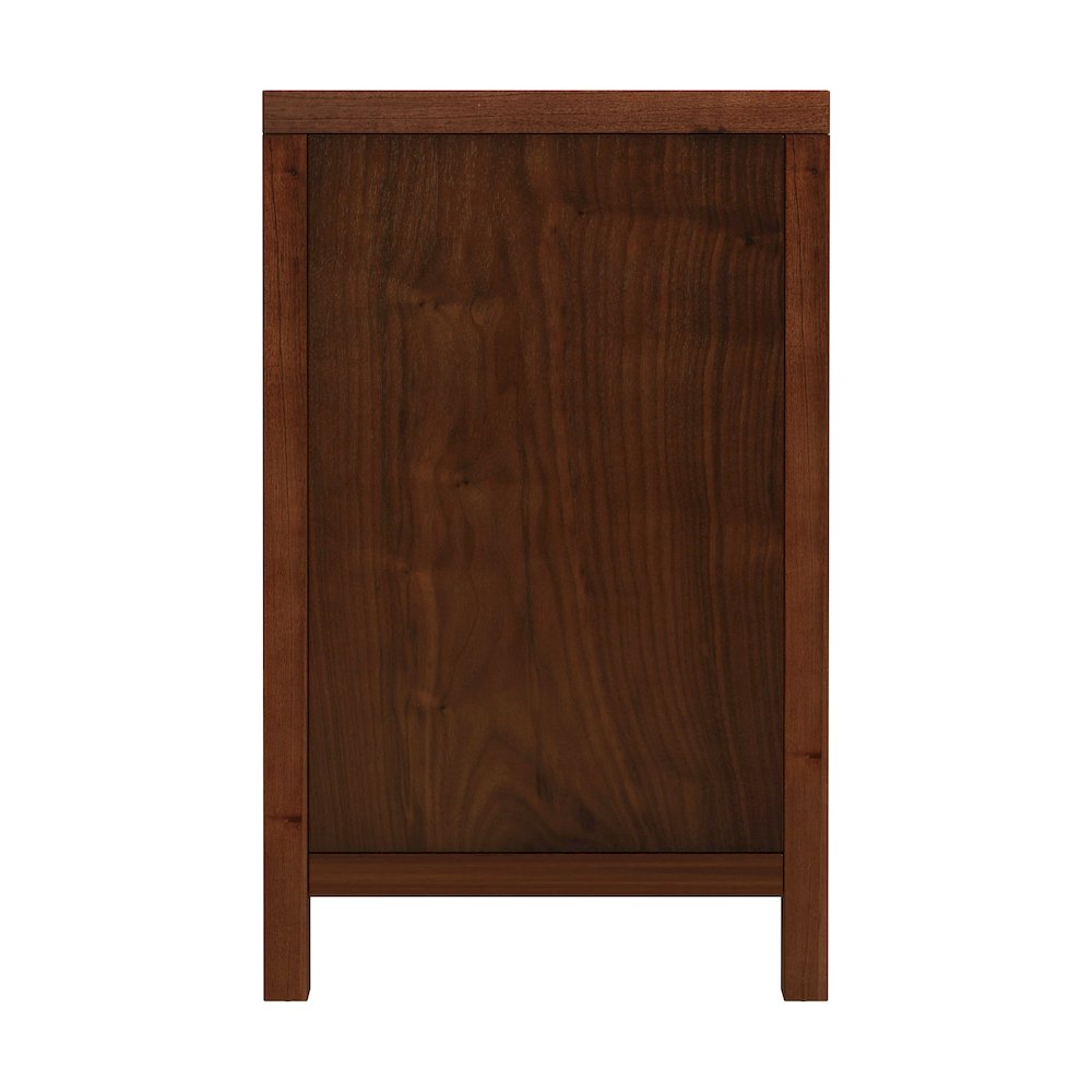 Nora 84 in. W Rectangular Wood 9 Drawer Dresser, Walnut. Picture 4