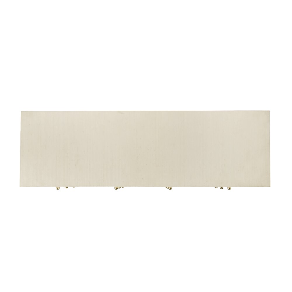 Nora 60 in. W Raffia 6 Drawer Dresser, Beige. Picture 10