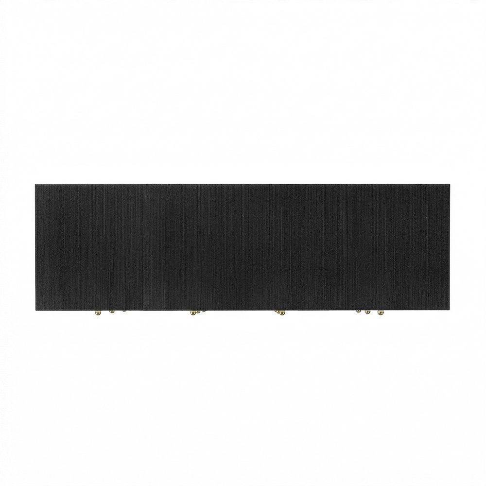 Nora 60 in. W Raffia 6 Drawer Dresser, Gray. Picture 8