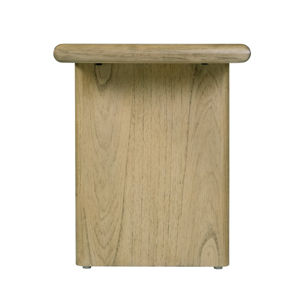 Halmstad 64 in. W Wood Dining Bench, Light Brown. Picture 6