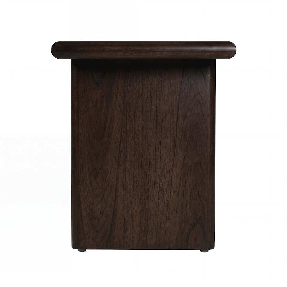 Halmstad 64 in. W Wood Dining Bench, Brown. Picture 6