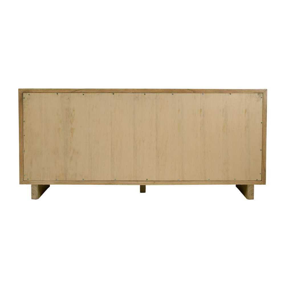 Halmstad 63 in. W Wood Sideboard with Interior Storage, Light Brown. Picture 7