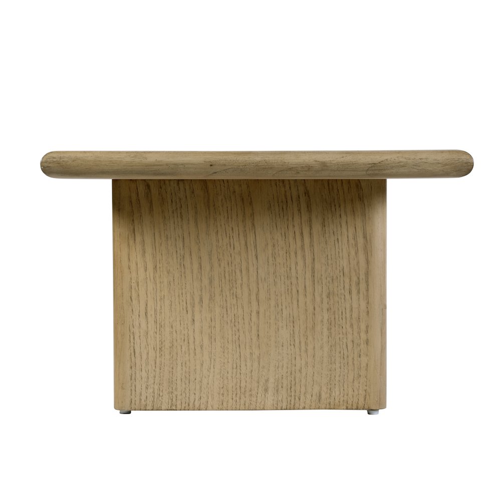 Halmstad 42 in. W Rectangular Wood Coffee Table, Light Brown. Picture 6