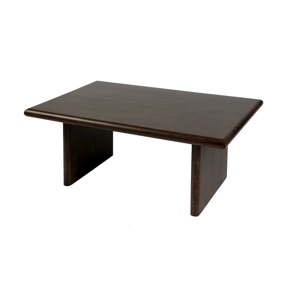 Halmstad 42 in. W Rectangular Wood Coffee Table, Brown. Picture 1