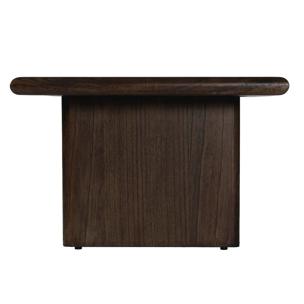 Halmstad 42 in. W Rectangular Wood Coffee Table, Brown. Picture 6