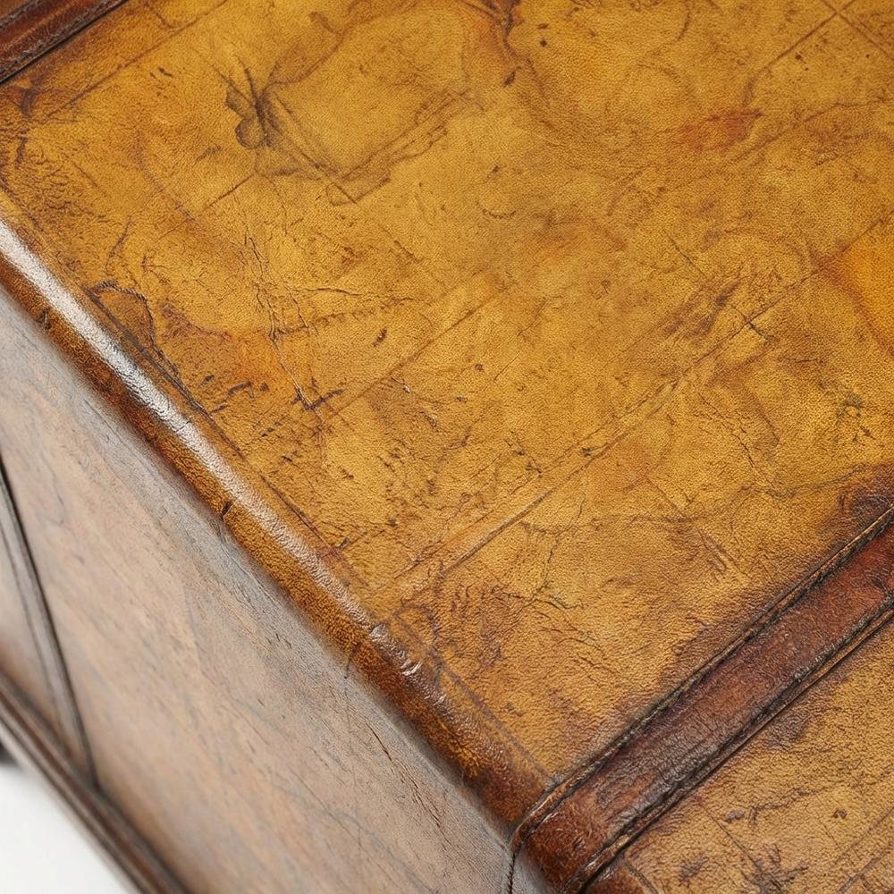 Traditional Chairside Table with 2 Drawers, Side End Table for Living Room. Picture 6