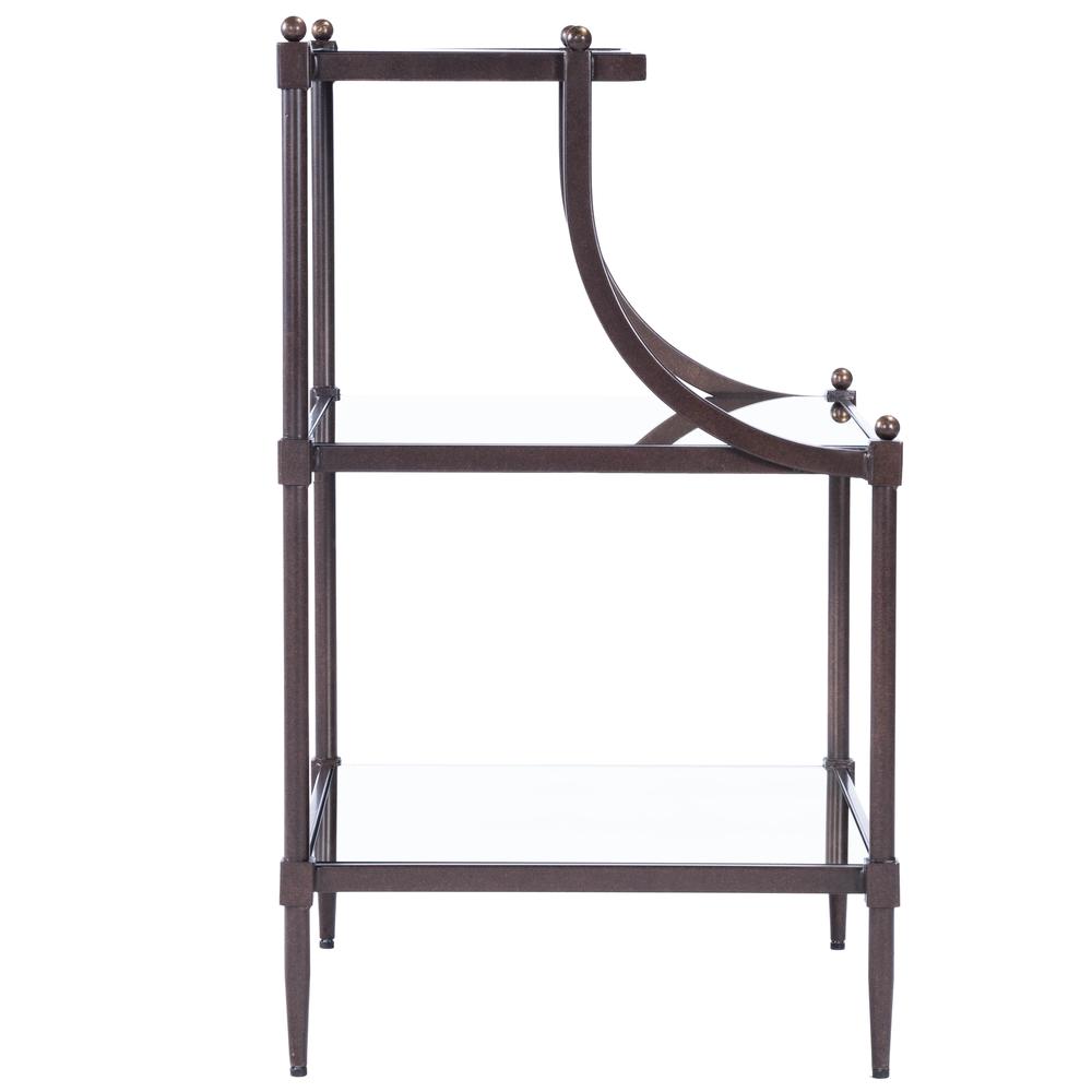 Peninsula Mirrored & Side Table, Bronze. Picture 5