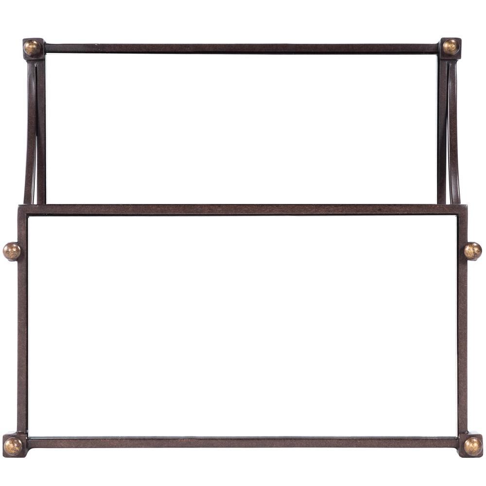 Peninsula Mirrored & Side Table, Bronze. Picture 6
