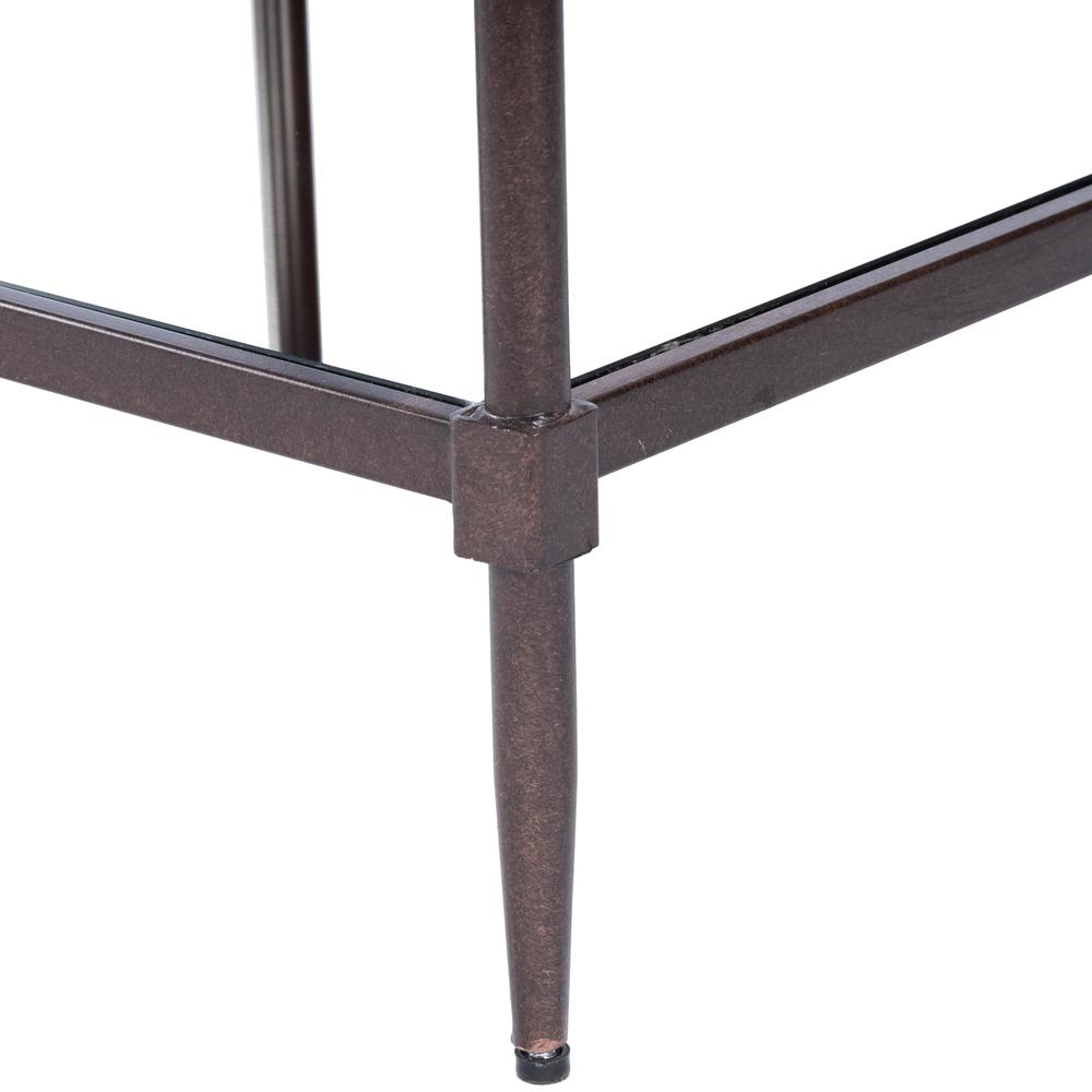 Peninsula Mirrored & Side Table, Bronze. Picture 7