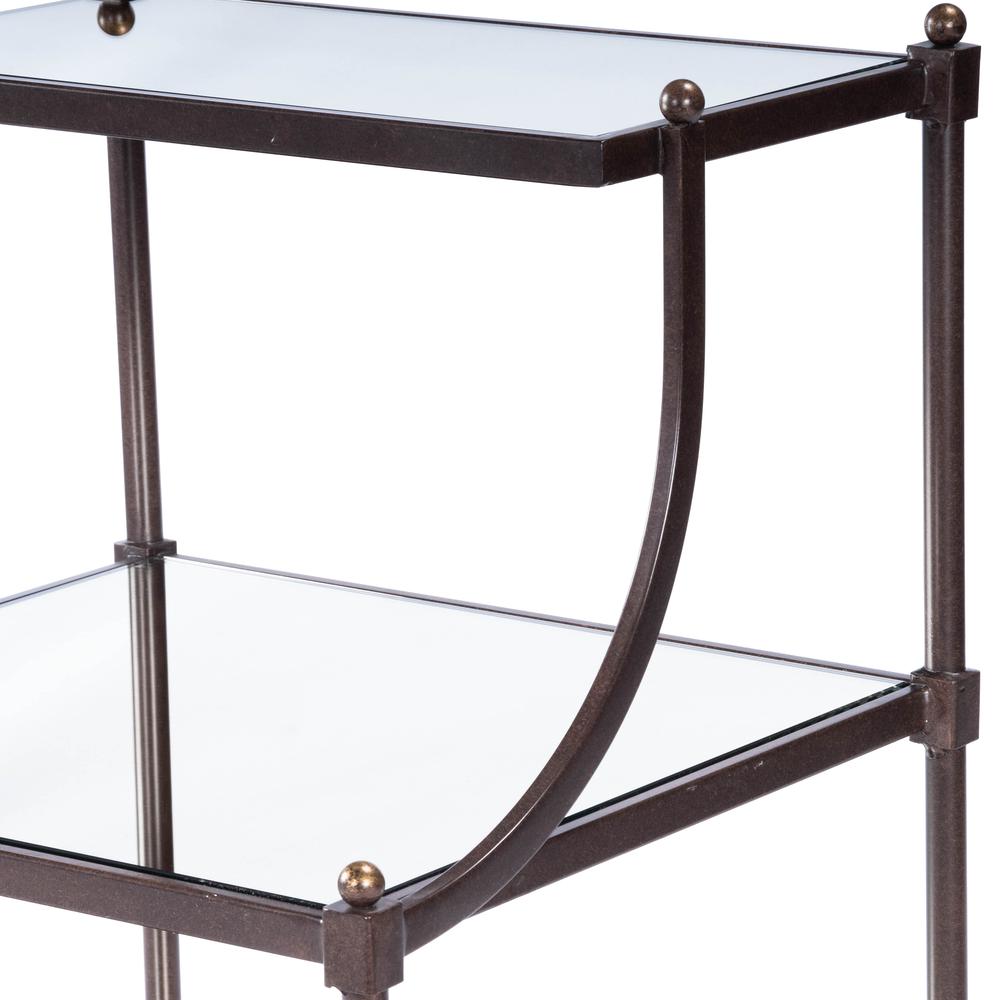 Peninsula Mirrored & Side Table, Bronze. Picture 9