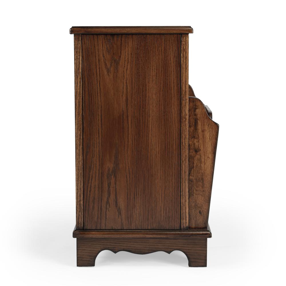 Gregory Side Table, Medium Brown. Picture 6