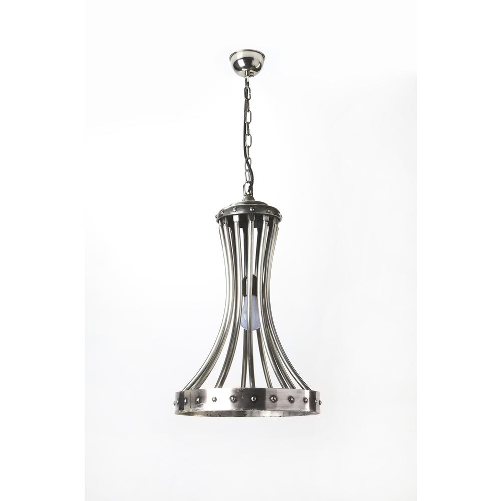 Arneson Silver 1 Lt. Pendant, Silver. Picture 1