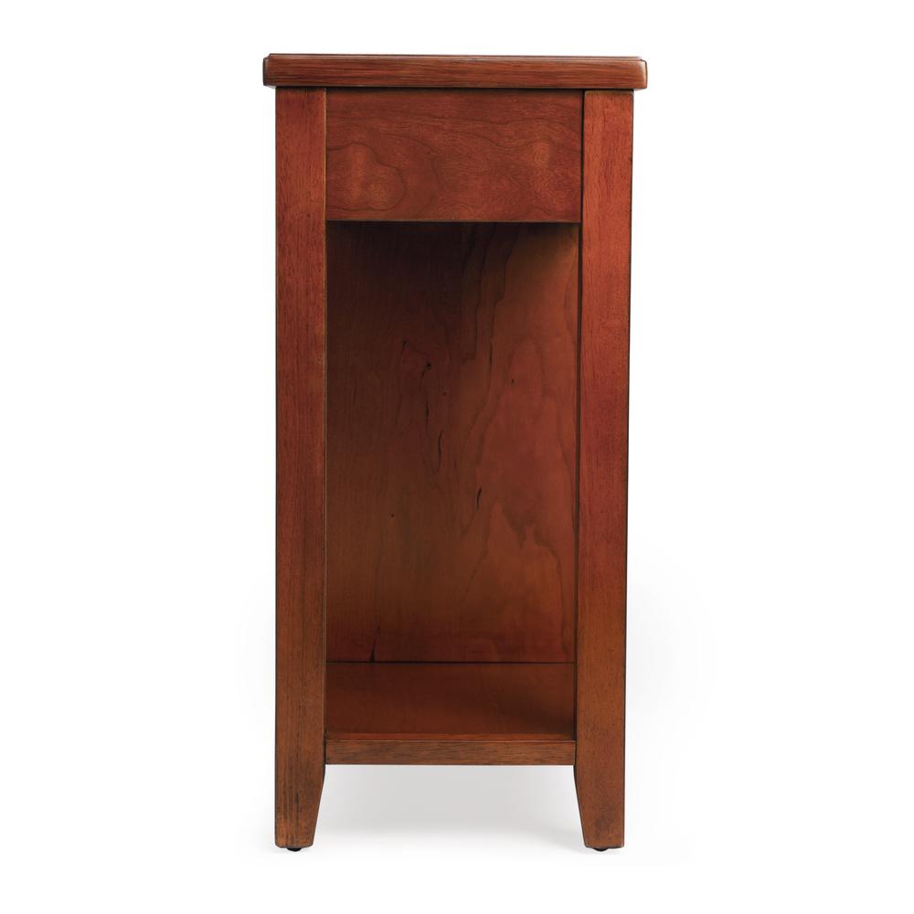 Kelton 4 Drawer Side Table, Medium Brown. Picture 5