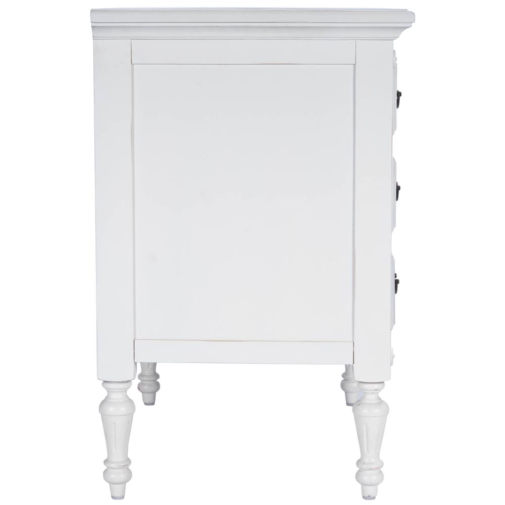 Easterbrook 4 Drawer Chest, White. Picture 3