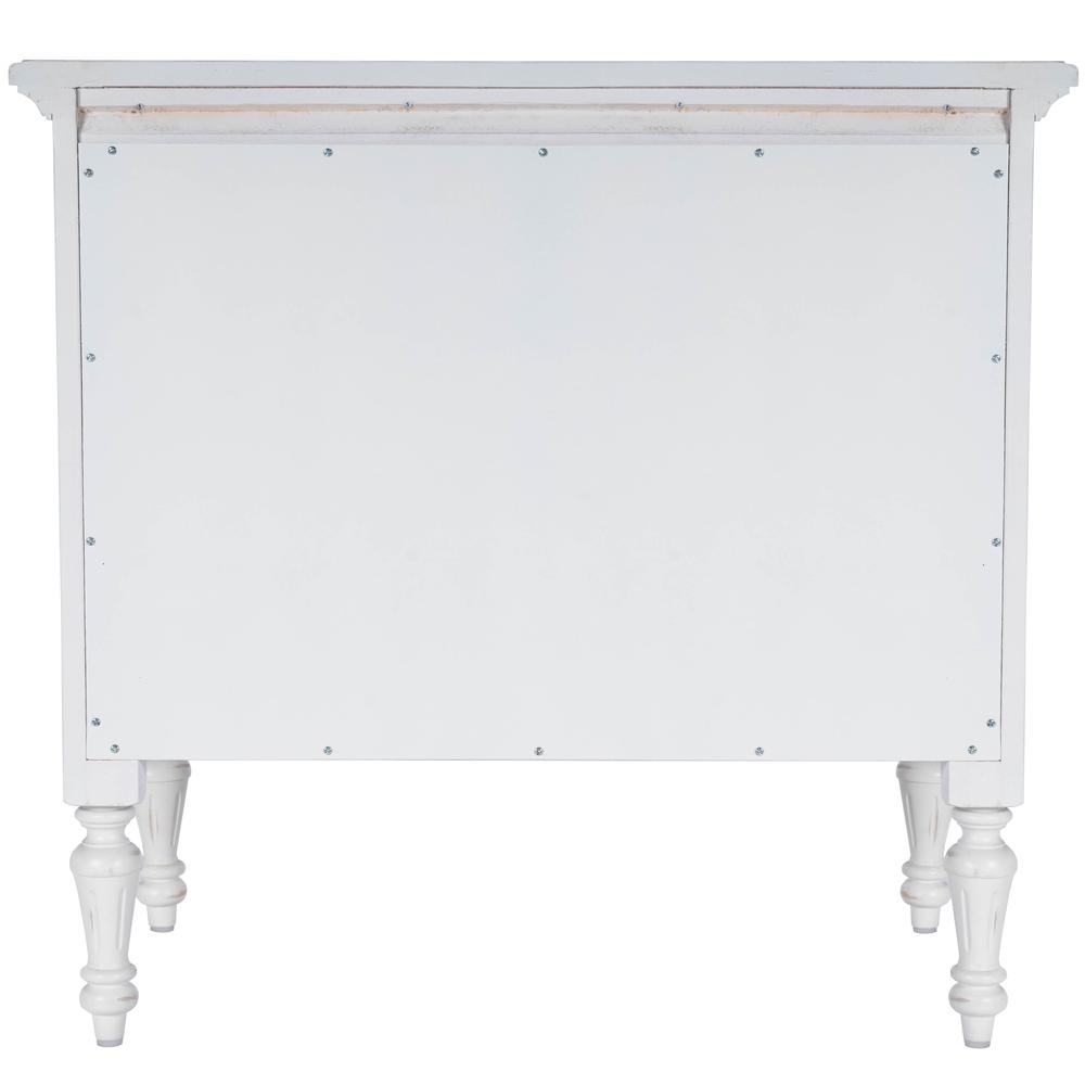 Easterbrook 4 Drawer Chest, White. Picture 4