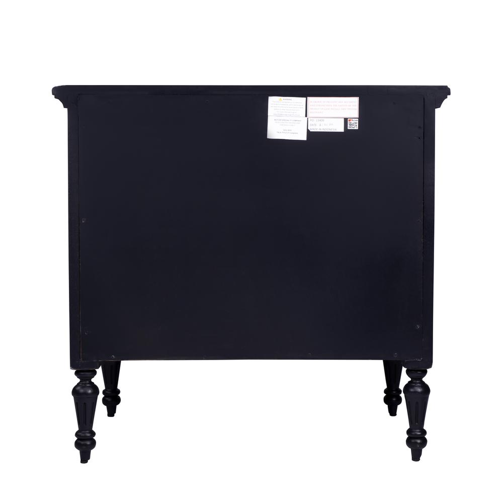 Easterbrook 4 Drawer Chest, Black. Picture 5