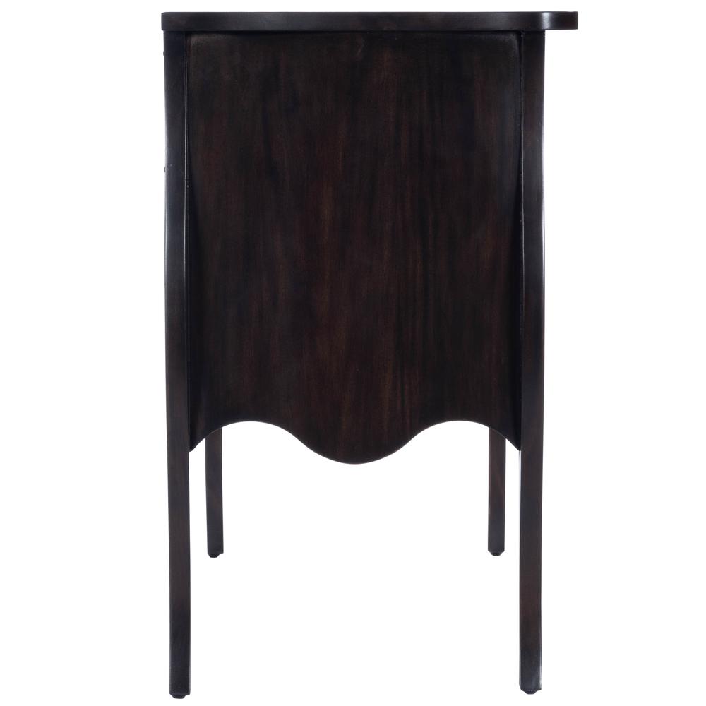 Rochelle 2 Drawer Chest, Dark Brown. Picture 5
