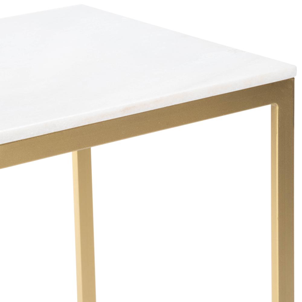 Lawler Marble C- Side Table, Gold. Picture 7