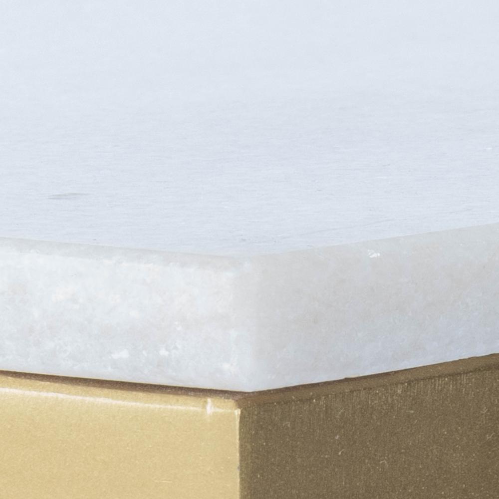 Lawler Marble C- Side Table, Gold. Picture 8