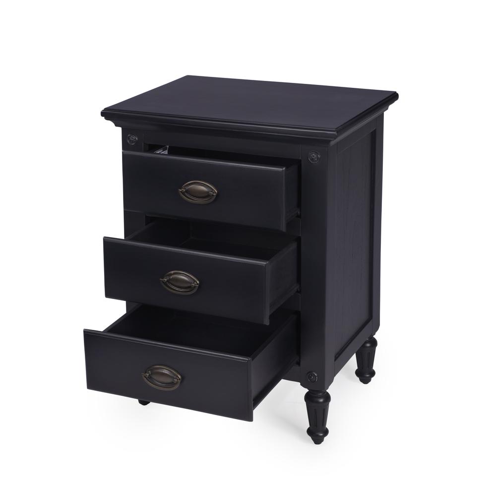 Easterbrook Nightstand, Black. Picture 2