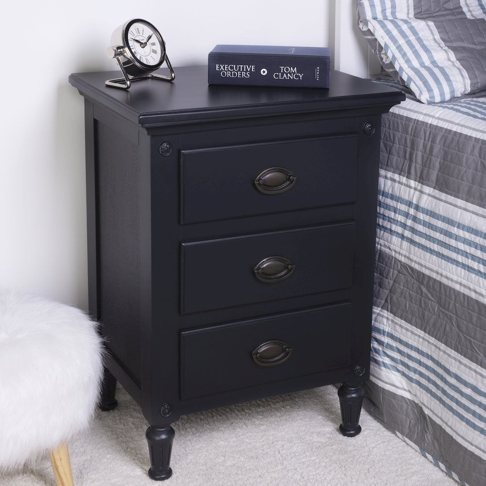 Easterbrook Nightstand, Black. Picture 7