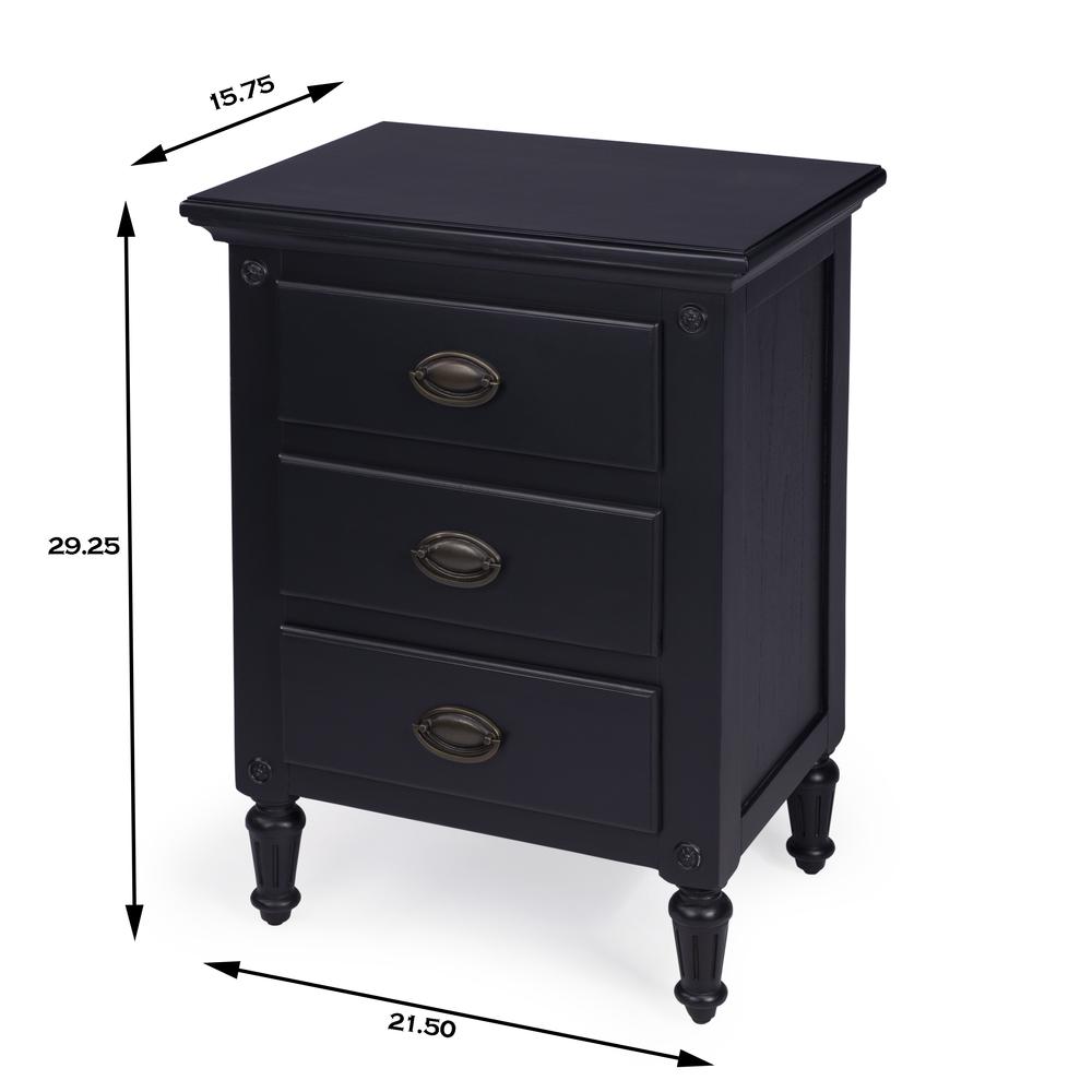Easterbrook Nightstand, Black. Picture 6