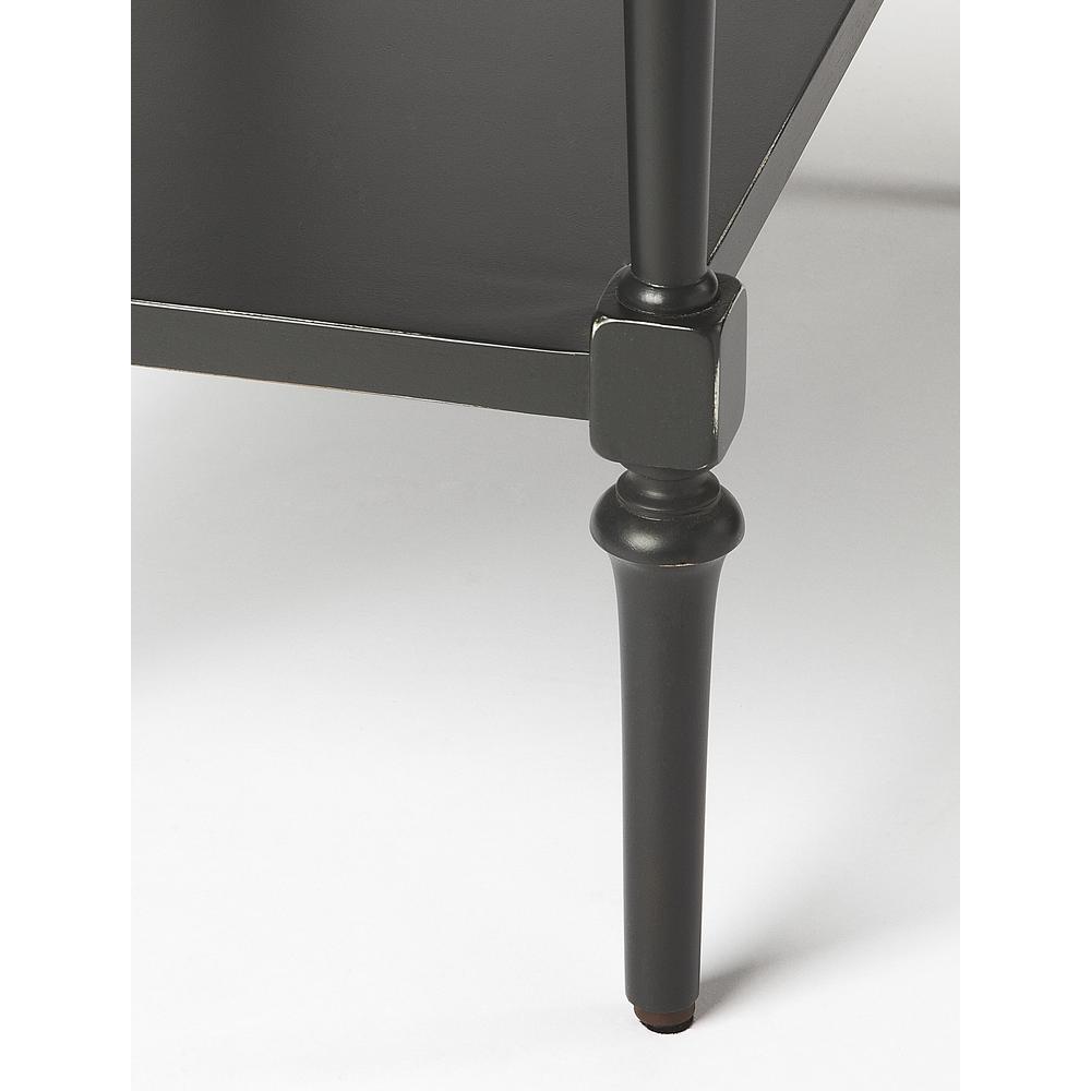 Easterbrook End Table, Black. Picture 2