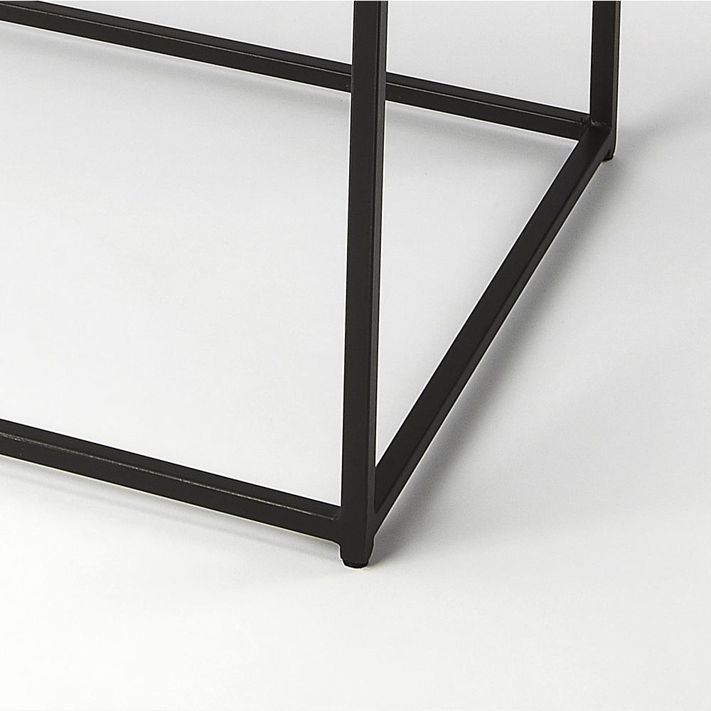 Phinney Marble & Metal Coffee Table, Multi-Color. Picture 3