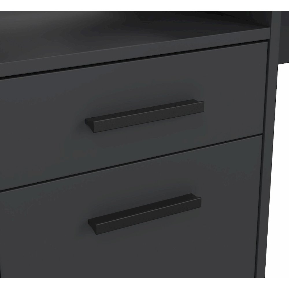 Function Plus Gaming Desk, Matt Grey. Picture 6