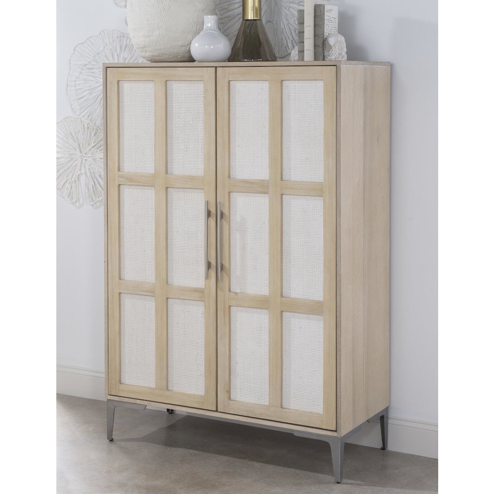 Biscayne Armoire - 2-Door with Adjustable Shelves and Drawer. Picture 3