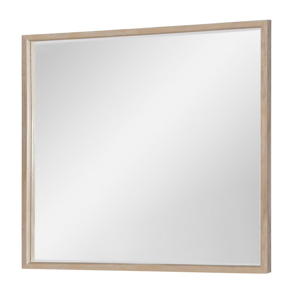 Biscayne Mirror Beveled, Malabar with Alabaster Fronts. Picture 1