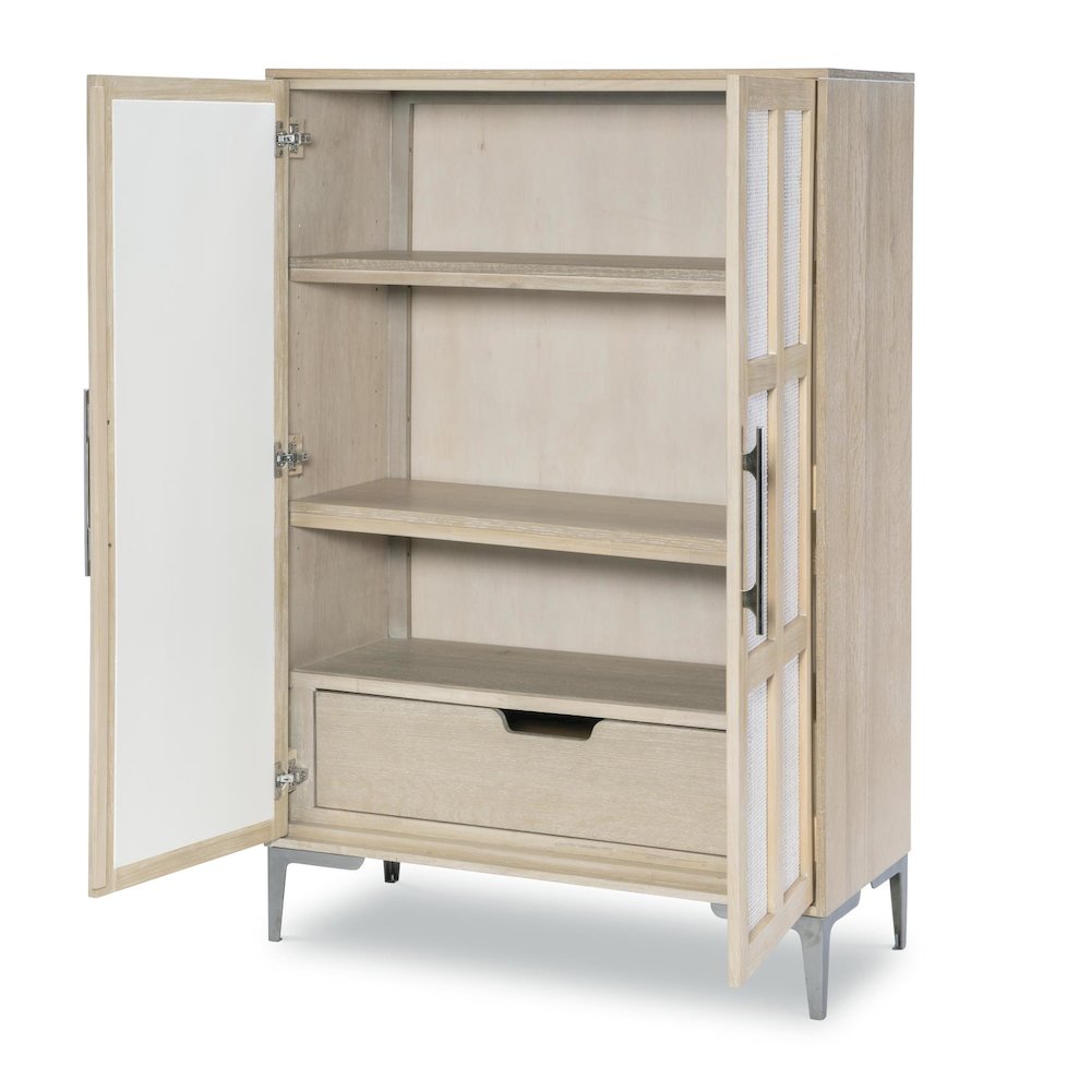 Biscayne Armoire - 2-Door with Adjustable Shelves and Drawer. Picture 2
