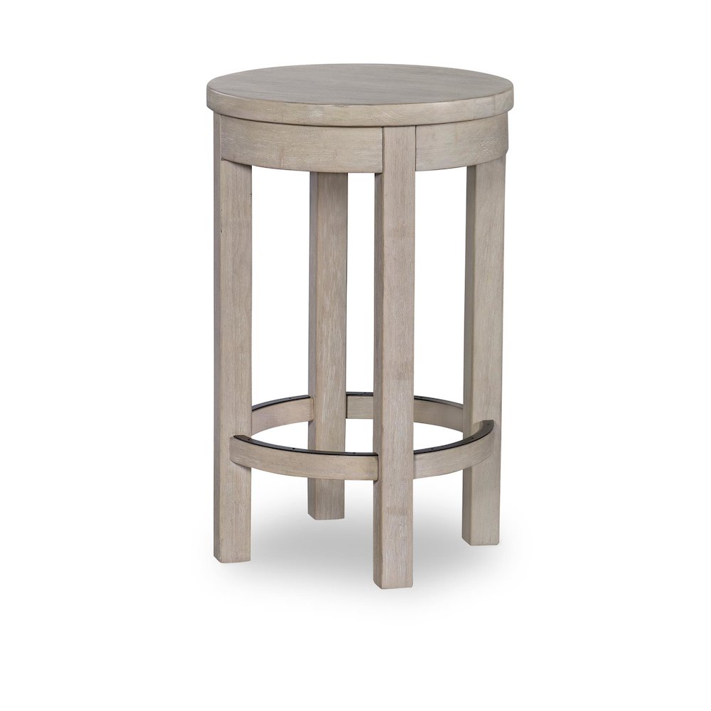 Westwood Stool Dark Oak Finish, Weathered Oak. Picture 1