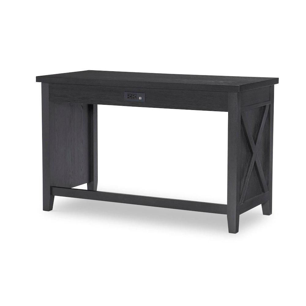 Flatiron Desk/Vanity (1 Drawer, 2 Outlets & 2 USB Ports). Picture 3